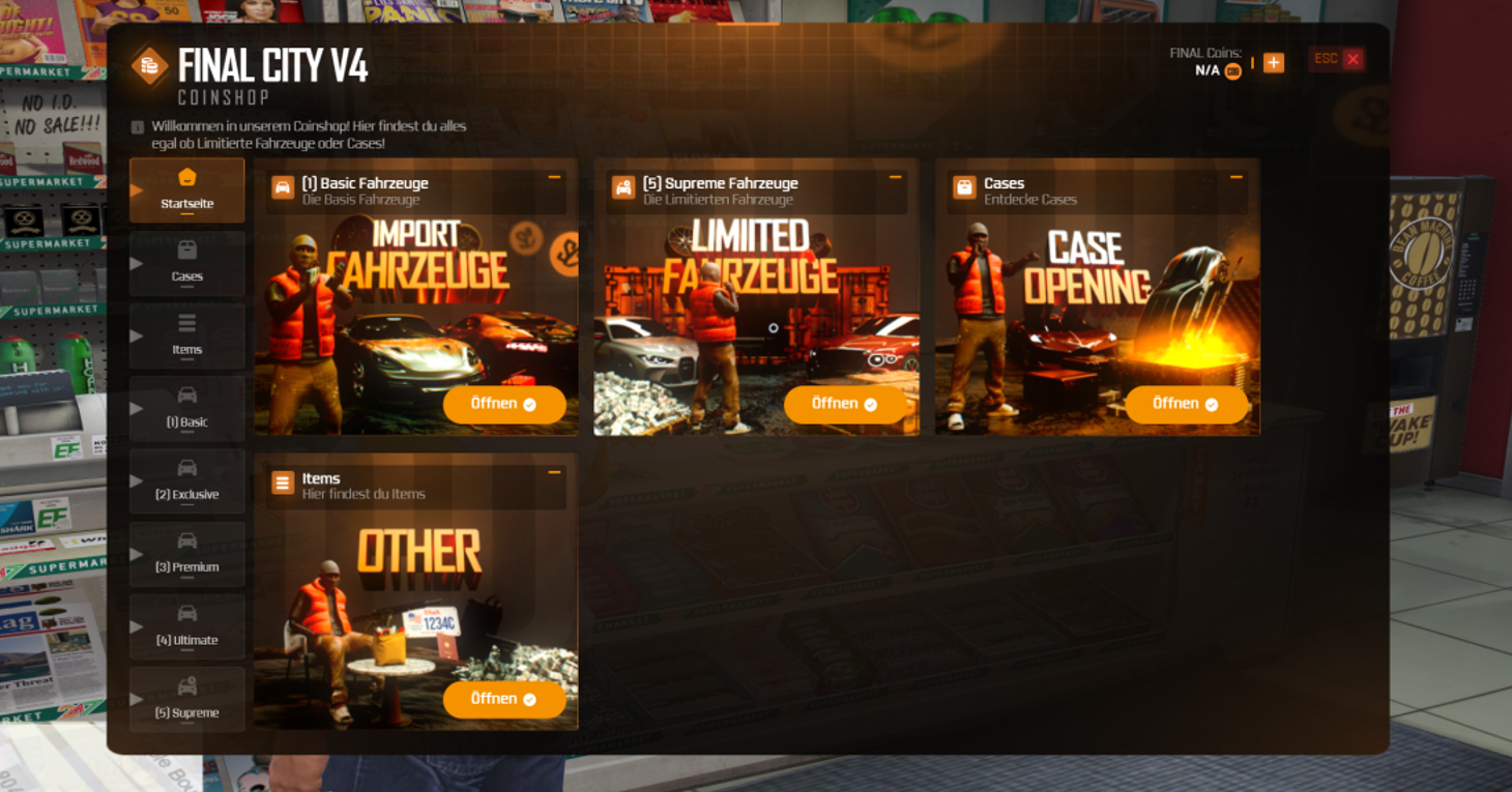 Final Coinshop System