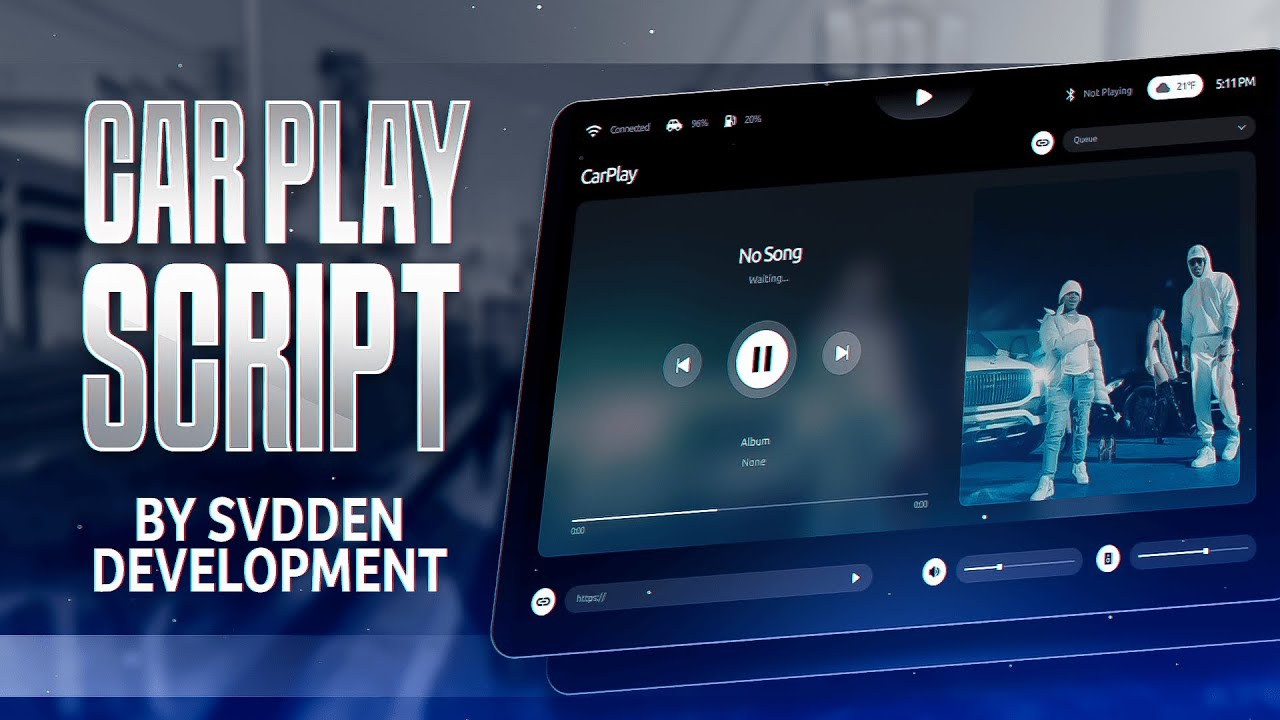 Best Car Play / Music Player Script | ESX & QB & Standalone
