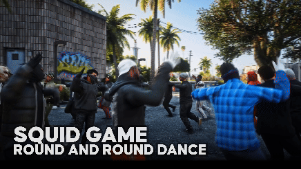 Squid Game Round and Round Dance