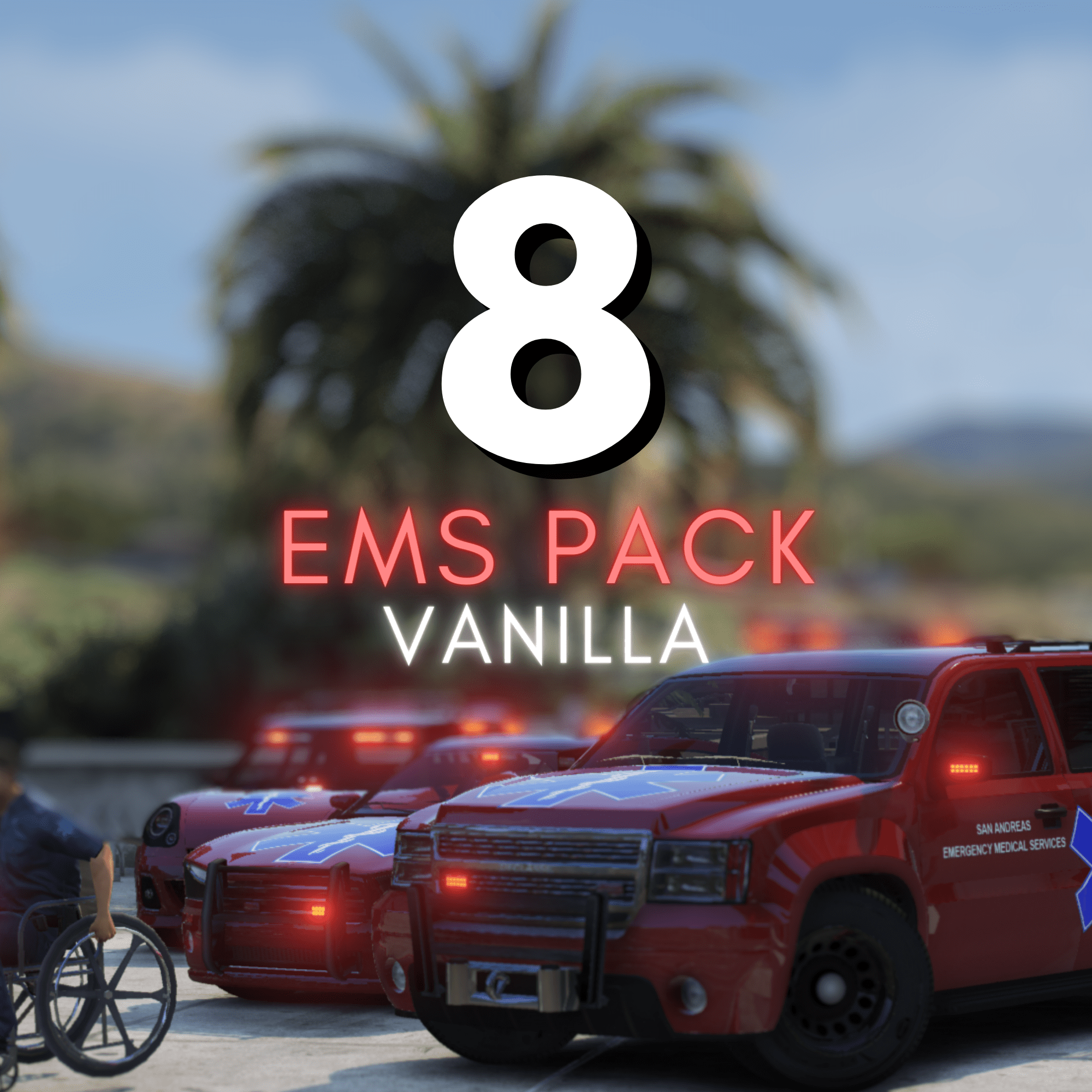 EMS Vanilla Pack | 8 Vehicles LSMD Medic