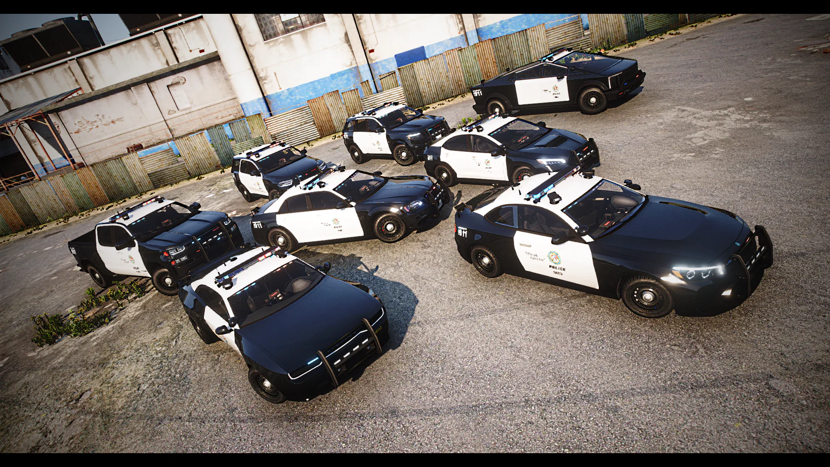 Lorefriendly Police Pack 1 - 8 Vehicles [GOM]