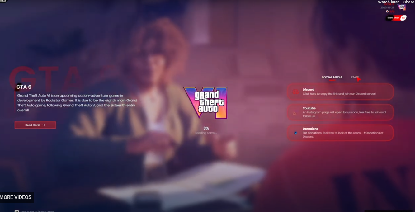 NEW LOADING SCREEN 2024