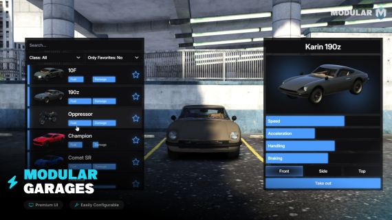 Modular Garages - ESX/QB