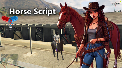 [ESX/QB] Horse Script | Multiple Stables, Two-Person Riding, Feeding System, Race System