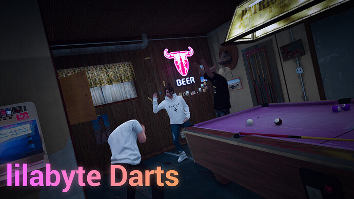 Play darts with your friends on your own rules!